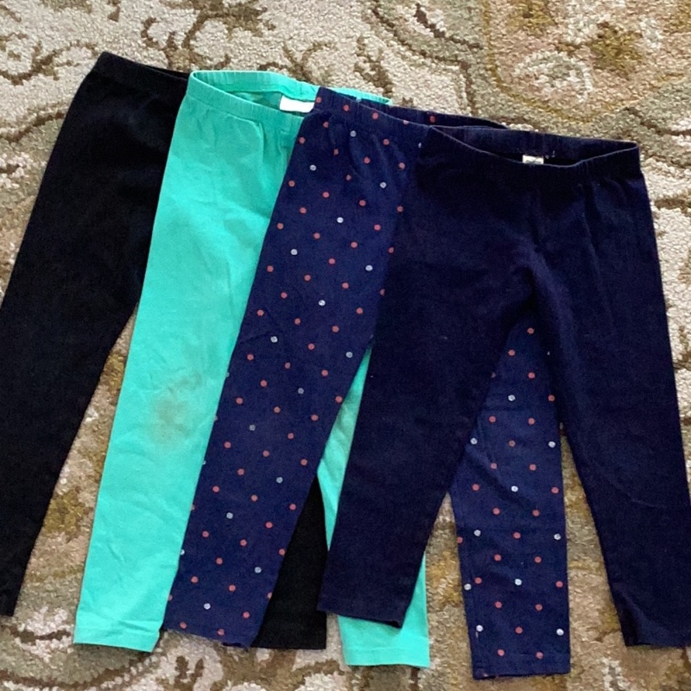 3 pairs leggings 1 pair crops